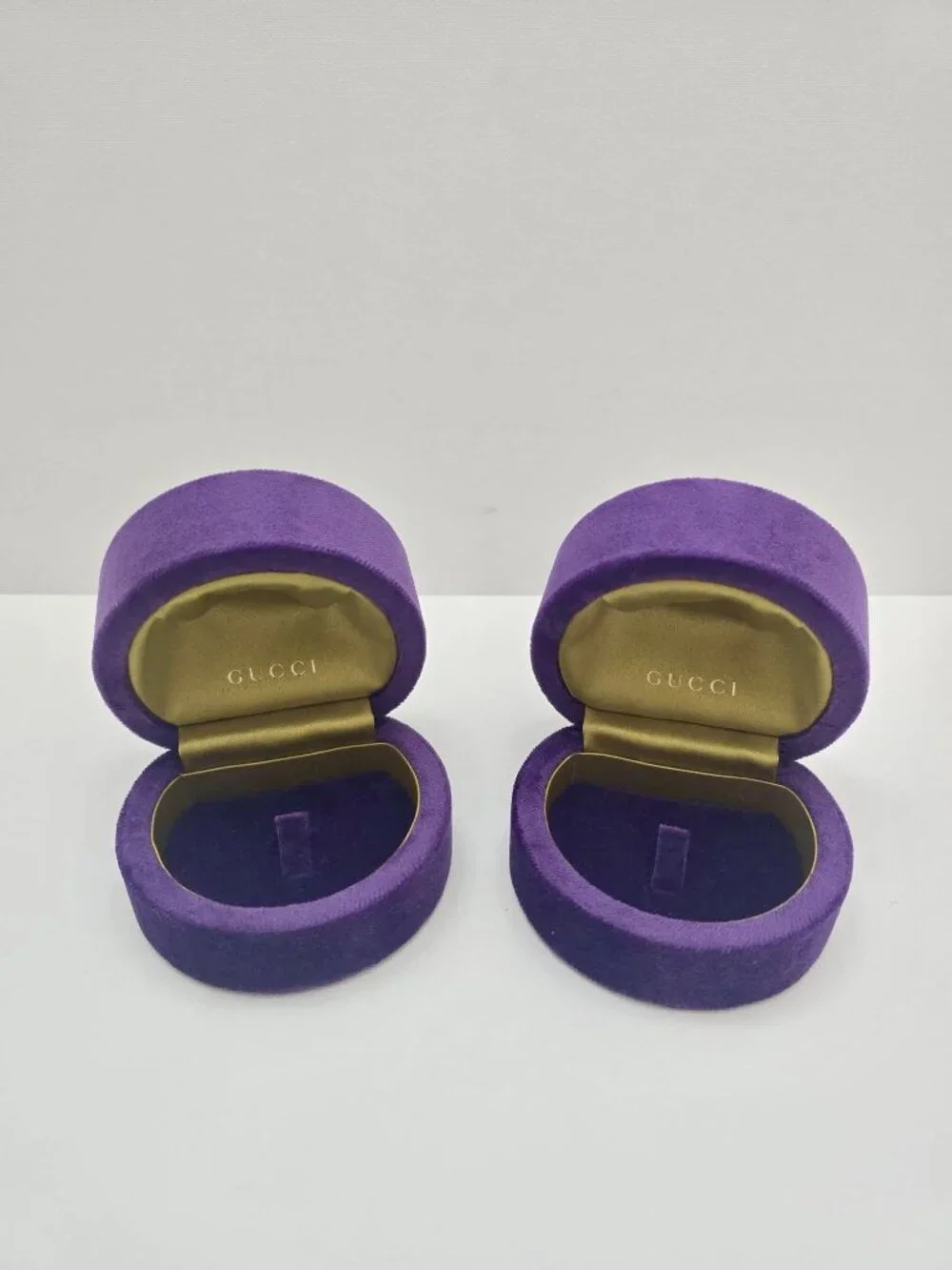 Gucci Purple Ring Boxes